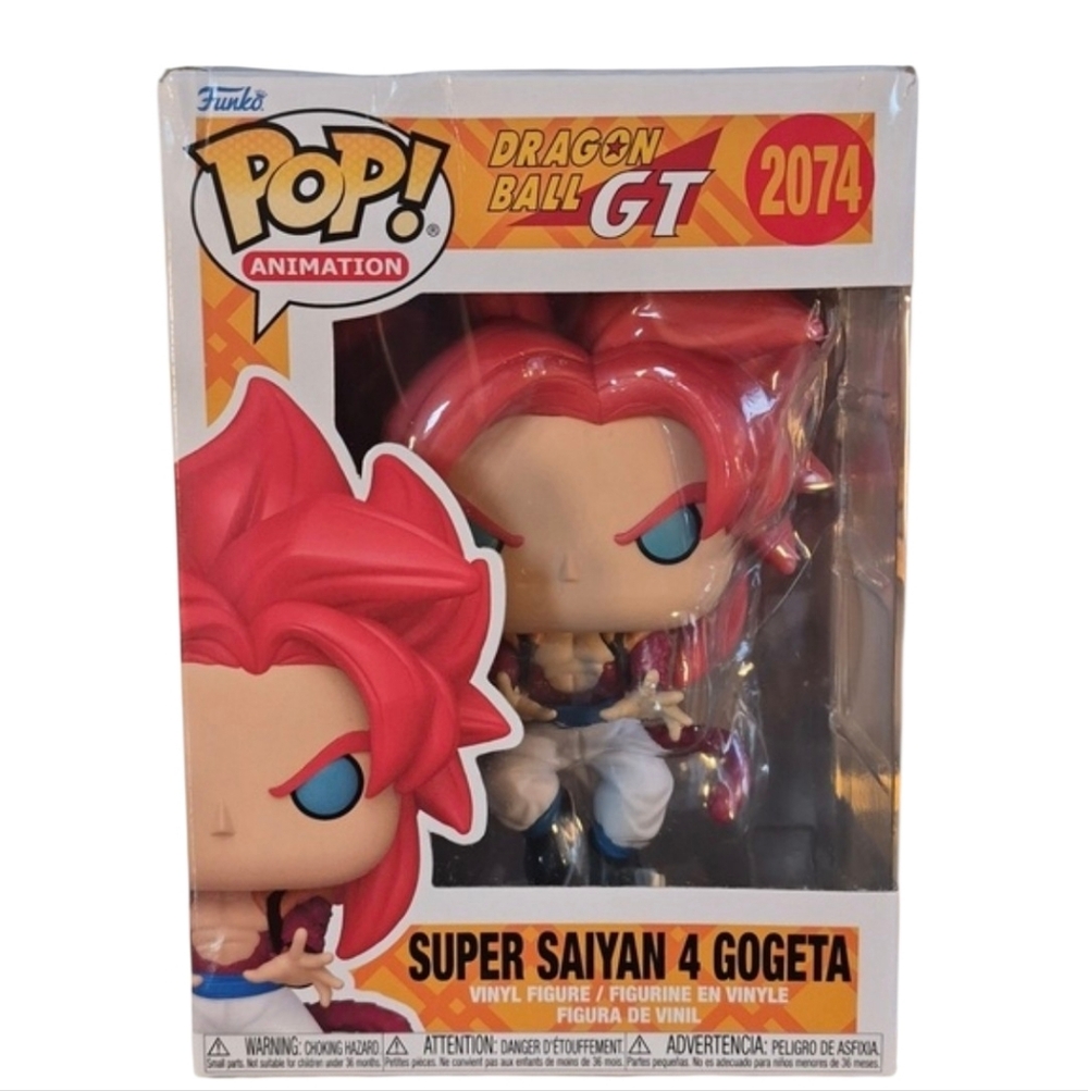 Funko × Dragon Ball GT SUPER SAIYAN 4 GOGETA Funko POP Vinyl Figure, Multicolor.